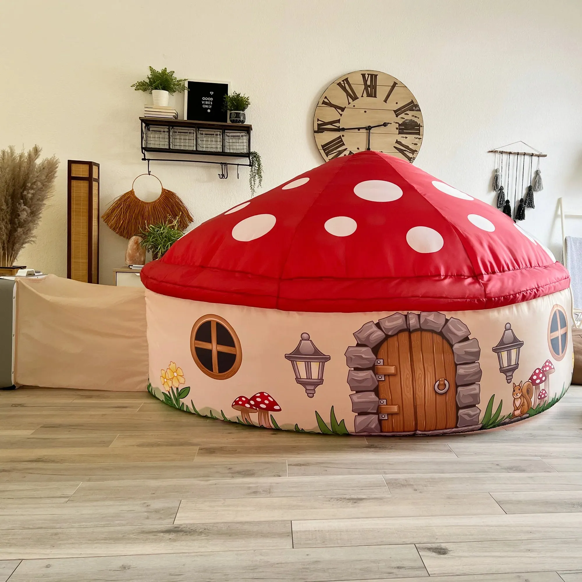The Original AirFort: Mushroom House