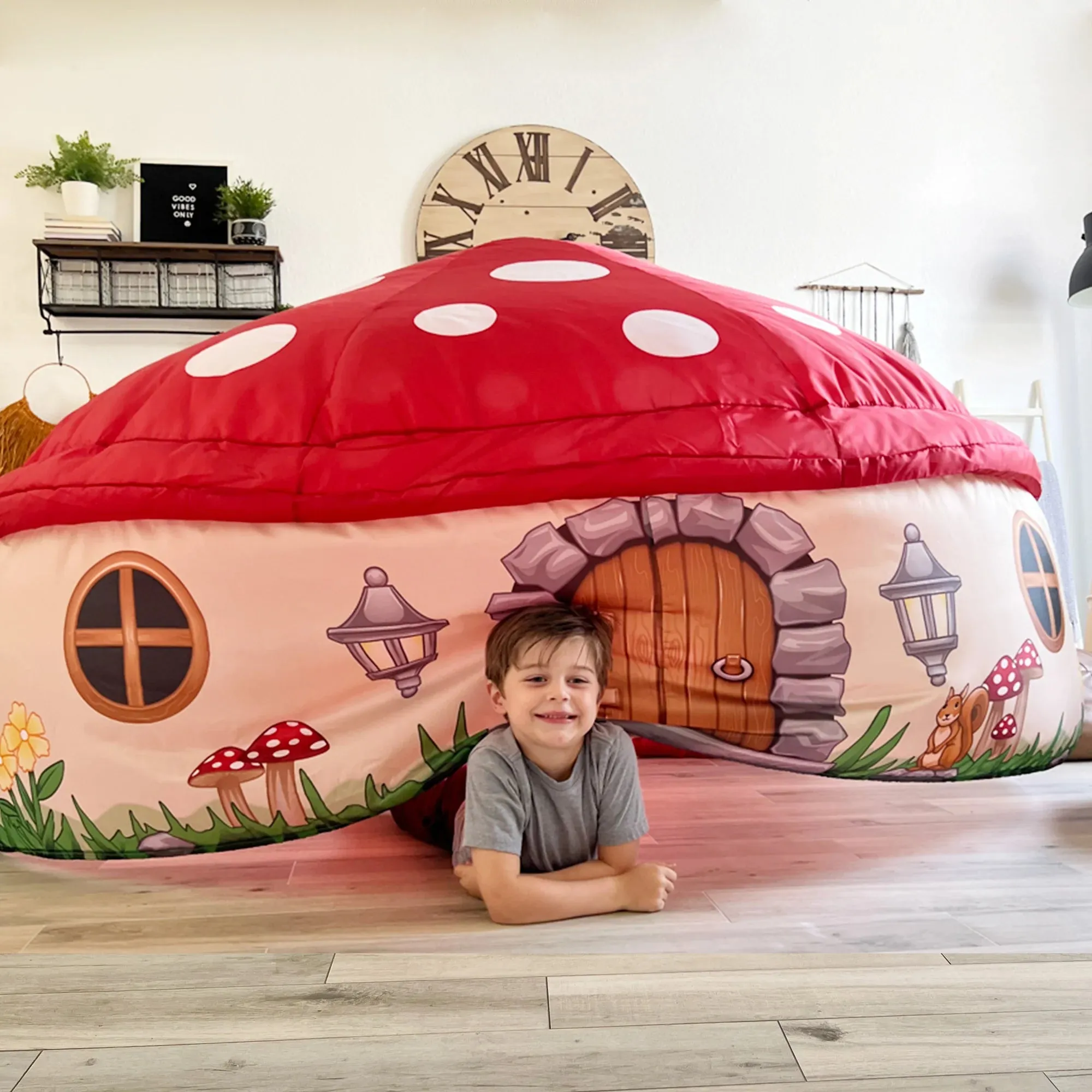 The Original AirFort: Mushroom House