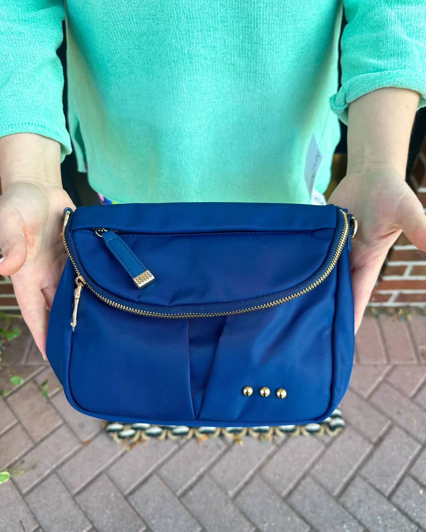 Tilly Navy Crossbody Bag