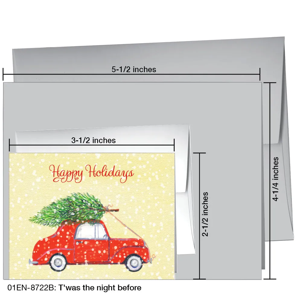 T'was the night before, Greeting Card (8722B)