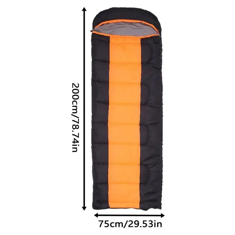 universal Zone 4 Heating sleeping bag Camping sleeping bag Portable charging heating sleeping bag  Type-c/usb Power supplies