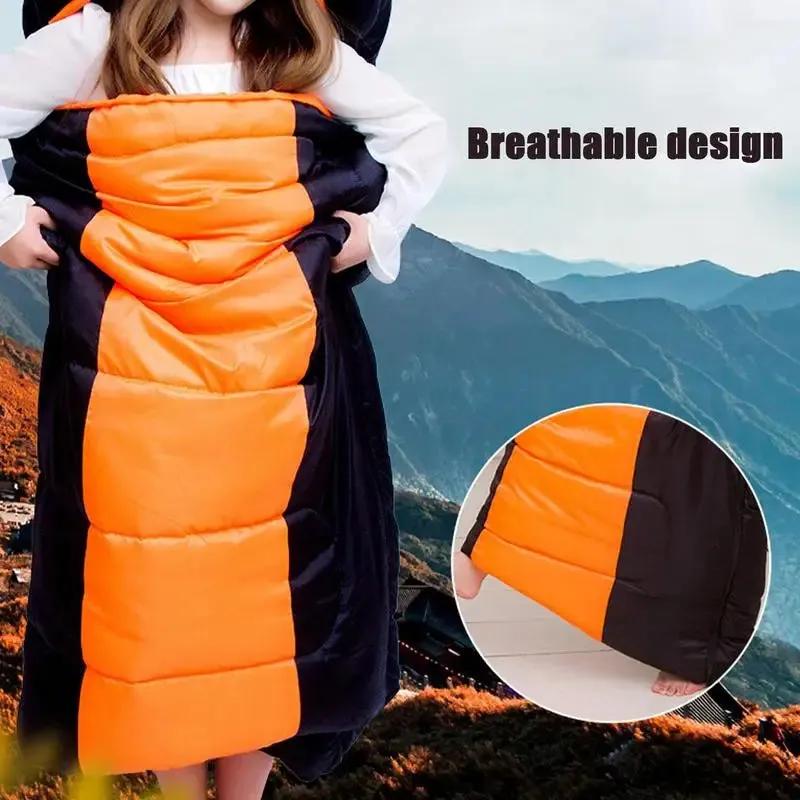 universal Zone 4 Heating sleeping bag Camping sleeping bag Portable charging heating sleeping bag  Type-c/usb Power supplies