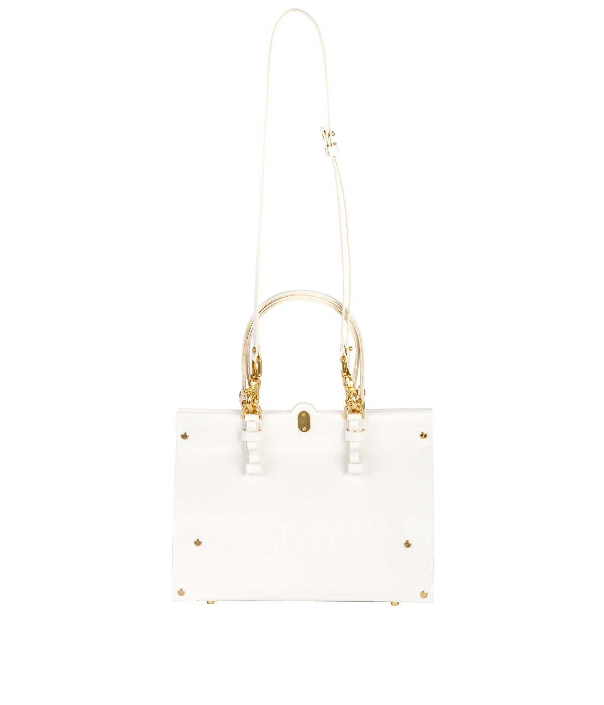 White Ostrich Doctor’s Bag