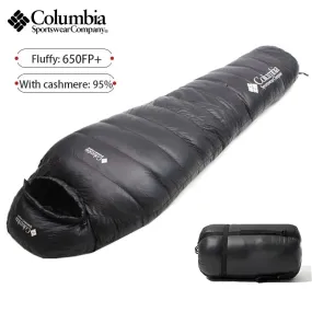 Winter Outdoor Mummy Duck Down Ultralight Camping Sleeping Bags 4 Seaon Hiking Waterproof Nylon Snowbird Travel Sleeping Bags