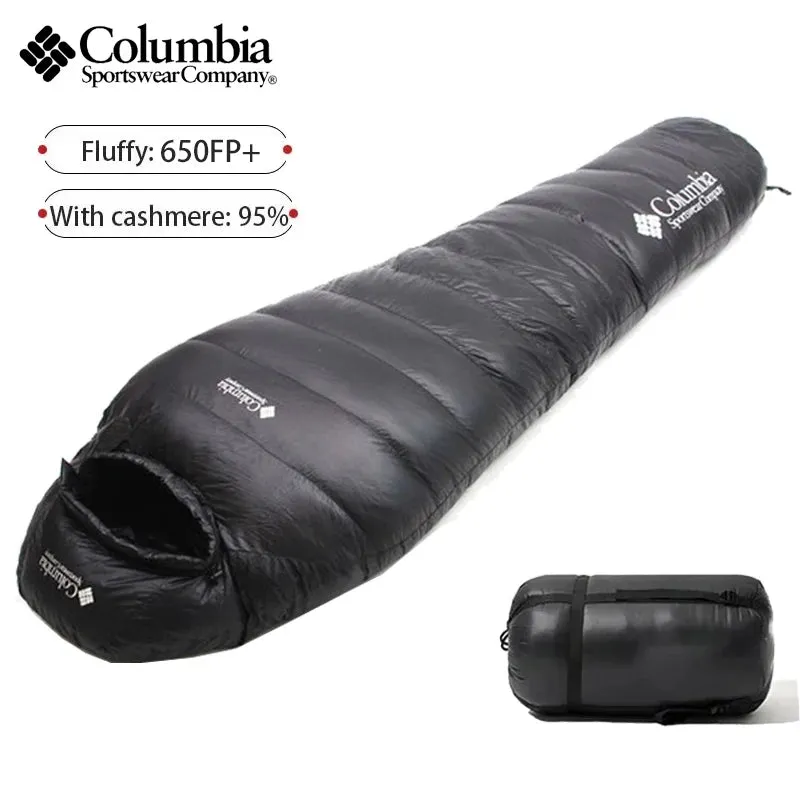 Winter Outdoor Mummy Duck Down Ultralight Camping Sleeping Bags 4 Seaon Hiking Waterproof Nylon Snowbird Travel Sleeping Bags
